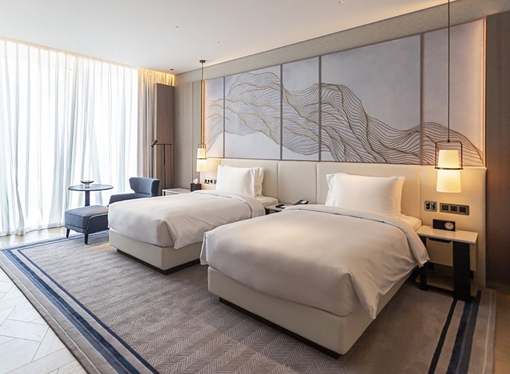 luxury hotel bedroom in china