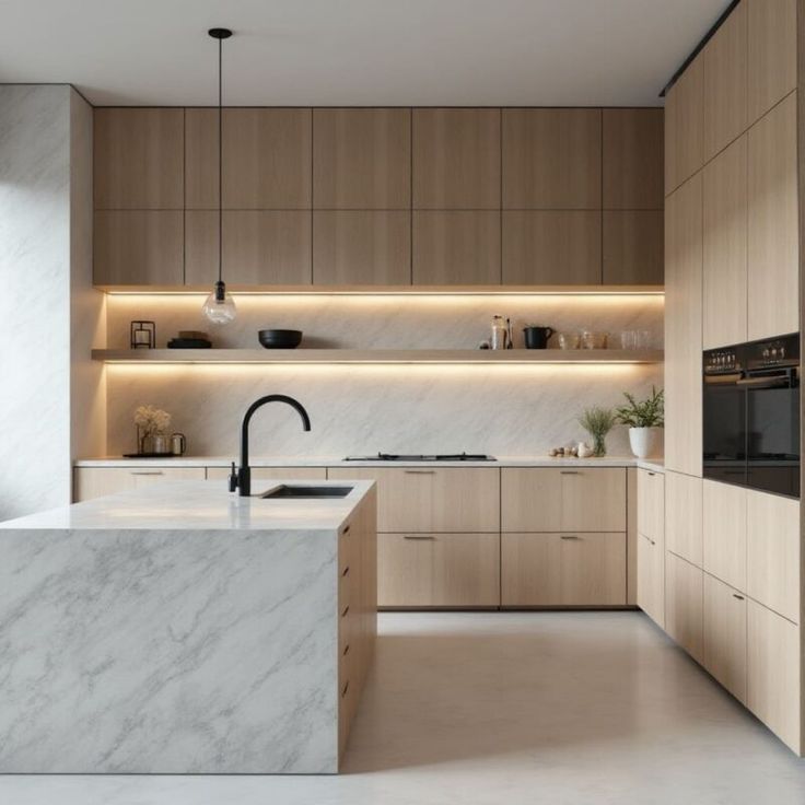 AIS Cabinet Low-maintenance quartz countertop in a renovated kitchen.
