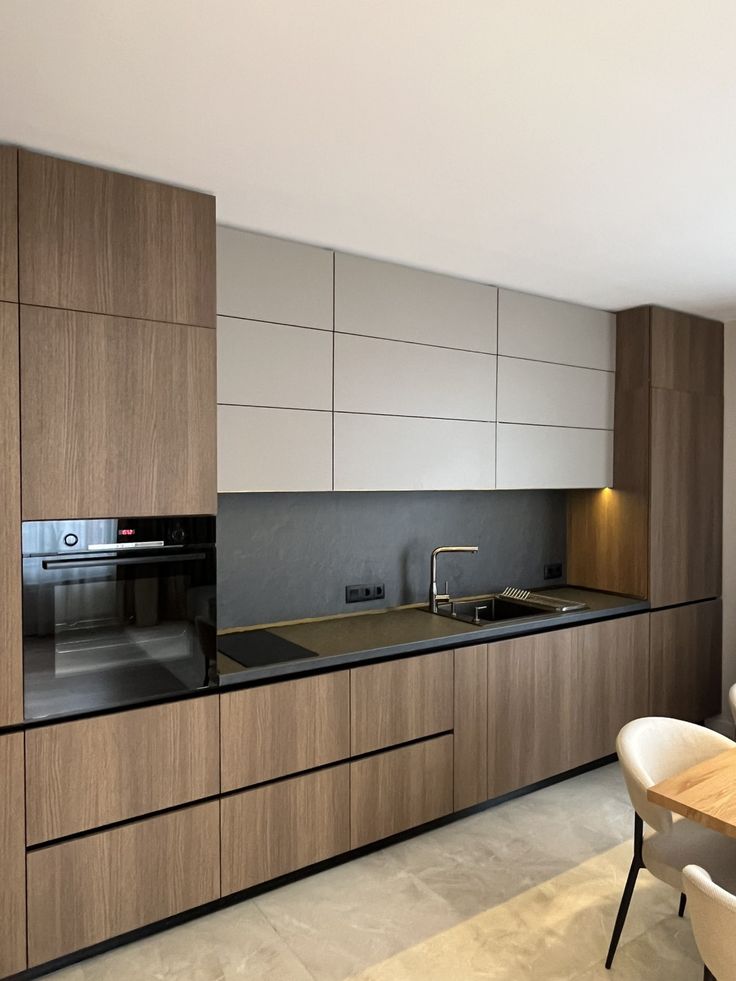 AIS Cabinet Seamless white solid surface countertop with integrated sink.