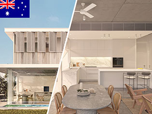 6-Townhouse Custom Cabinetry Project in Byron Bay by AIS JOINERY